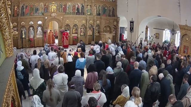 12.05.2024 Антипасха. Божественная Литургия в Феодоровском соборе смотреть онлайн