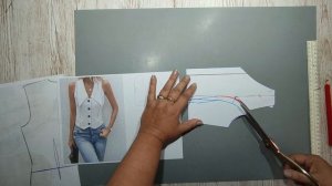 Моделирование. Жилетка на разные размеры. Выкройка № 672.