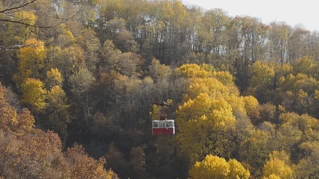 Кисловодск - канатная дорога в парке. смотреть онлайн