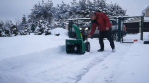 Снегоуборщик Caiman Valto 24CVE полный обзор