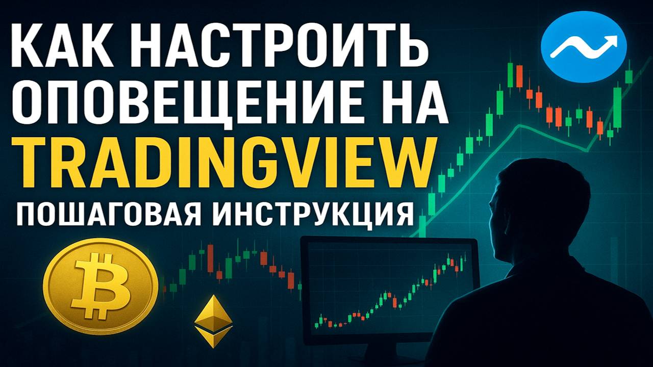 Как настроить ОПОВЕЩЕНИЯ (СИГНАЛЫ) на TradingView - Пошаговая Инструкция смотреть онлайн