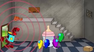 AMONG US스 ПРОТИВ Бокси Бу.