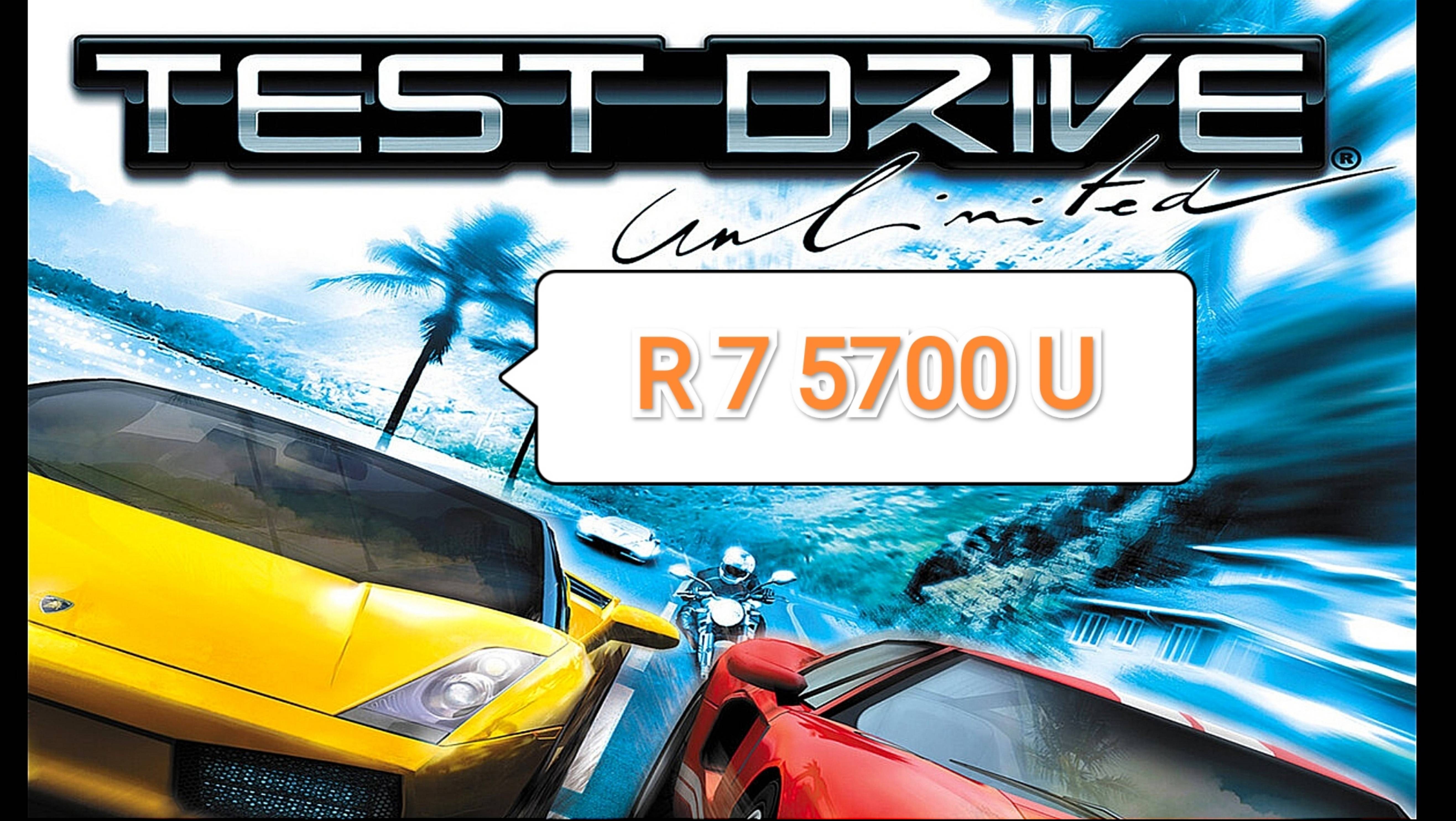 Test Drive Unlimited FHD/MAX - R 7 5700 U смотреть онлайн