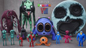 Garten of Banban 8 - Сравнение размеров всех монстров!