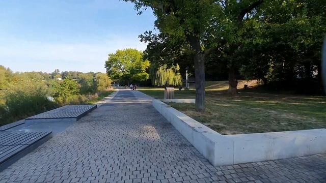 Влог/ Выходной без детей в автодоме/ Город Ашафенбург в Баварии/ Река Майн/ Жизнь в Германии смотреть онлайн