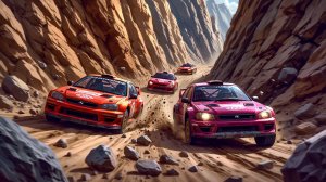 МУЛЬТИКИ ПРО МАШИНКИ 🏔️🔥 РАЛЛИЙНЫЕ ГОНКИ: Крутые обрывы и эпичные аварии