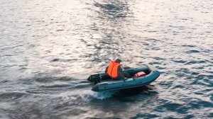 Обзор на лодку ПВХ KITT BOATS 330 НДНД. Быстрая и манёвренная лодка!