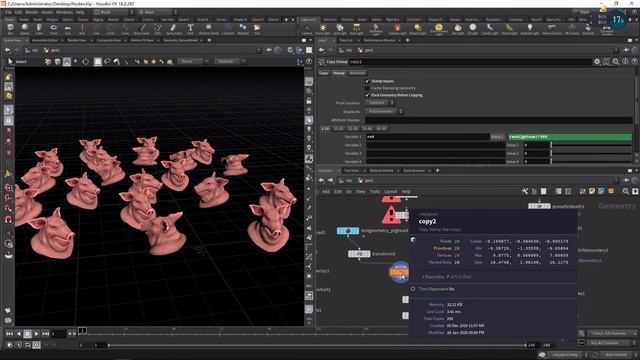 16. Houdini's SOP Nodes Part 09 смотреть онлайн