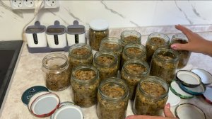 Закатала КОМПОТ 🍇. ГРИБНАЯ ИКРА из ОПЯТ на зиму.