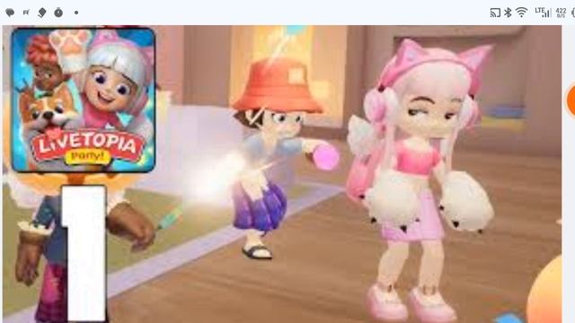 Livetopia Party! паркур обзор ⬅️🖤🗯️