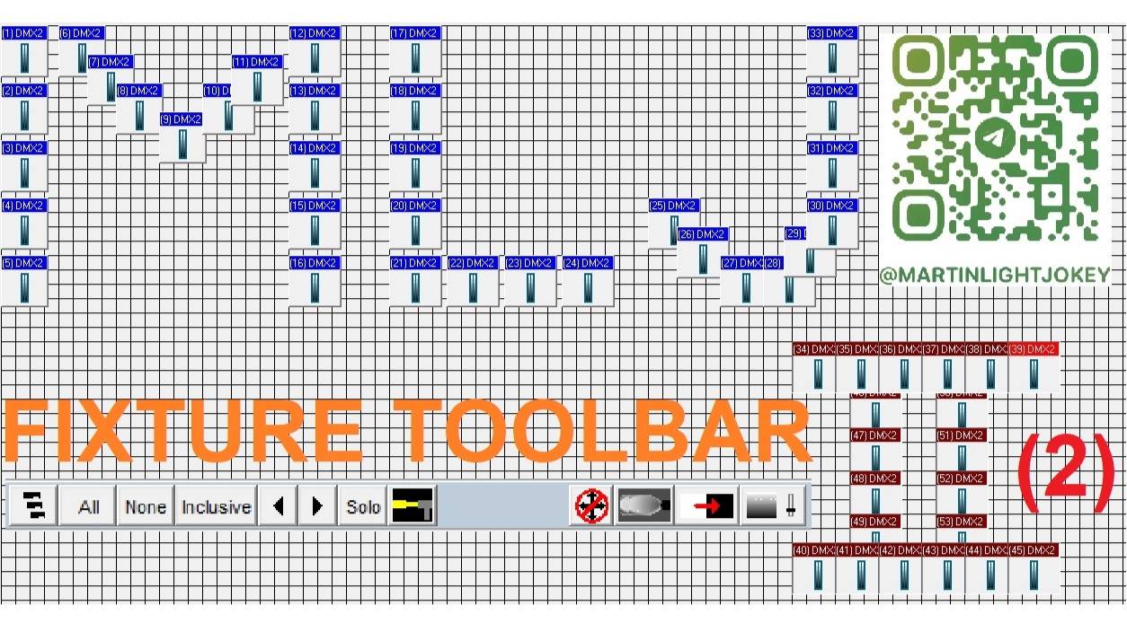 MLJ 02(2) FIXTURE TOOLBAR. Панель управления приборами Martin LightJockey часть 2