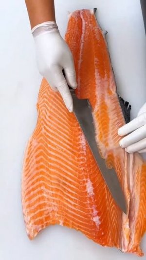 Рыба нарезка