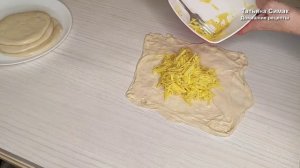 Плэчинте с картофелем на сковороде или лепешки с картофелем