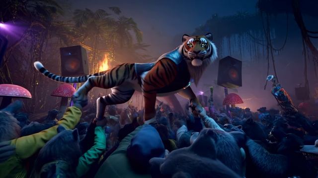 Burning Man Style Epic Party - Animal Rave Ritual смотреть онлайн