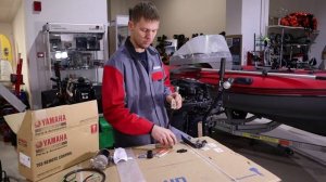 Установка дистанции на Yamaha F20b 4t