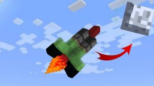 КАК ПОСТРОИТЬ РАБОЧУЮ РАКЕТУ В МАЙНКРАФТЕ 🚀