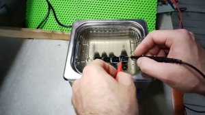 Очистка форсунок в ультразвуковой мойке/ванне AE&T TC-13TH