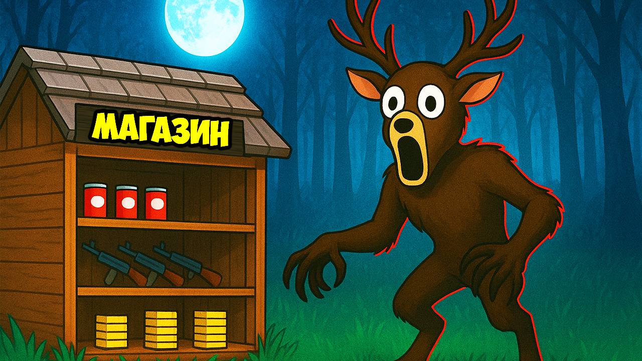 СДЕЛАЛА МАГАЗИН В 99 НОЧЕЙ В ЛЕСУ в РОБЛОКС смотреть онлайн