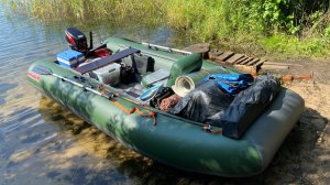 Звезда 390 катамаран в походе. Часть 1 укладка вещей.