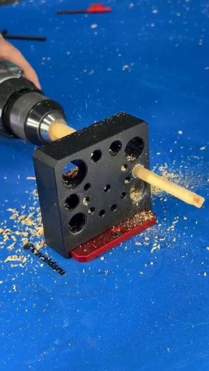 Отличный инструмент для изготовления деревянных шкантов😎👍