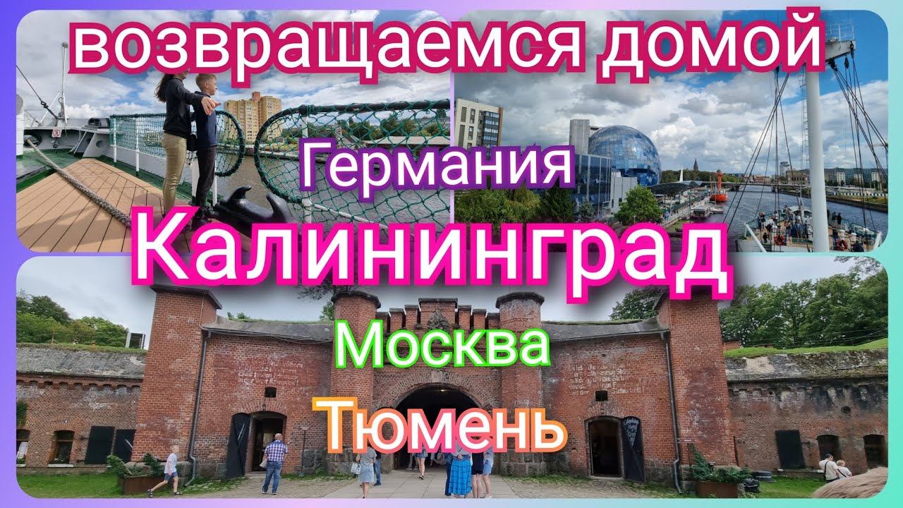 Из Германии в Россию Тюмень на поезде через Калининград/ В гостях у "Щепотка юмора"/ Жизнь в России смотреть онлайн