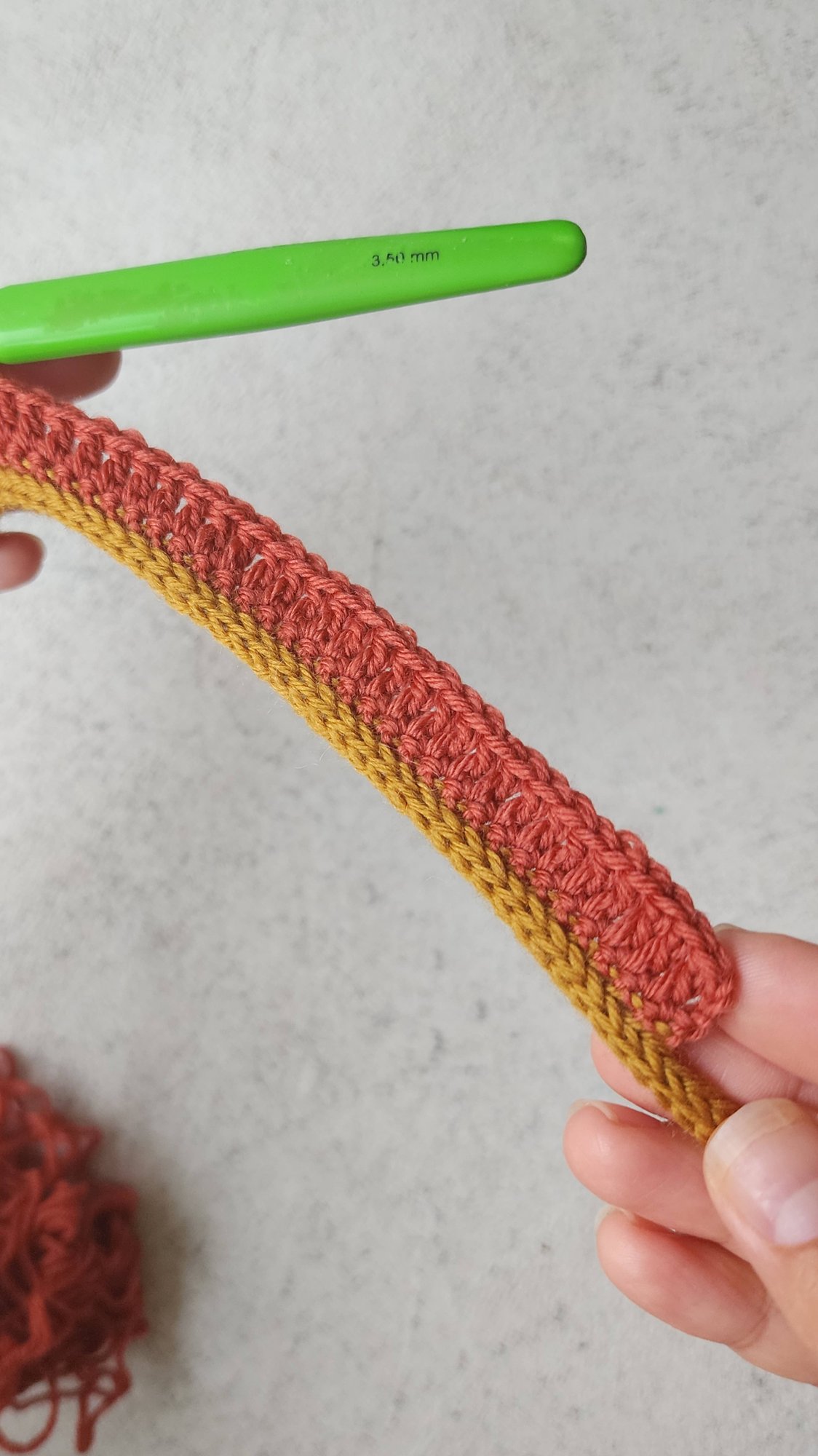 1 ряд для всех вариантов столбики с накидами