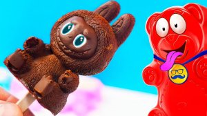 ОТМОРОЖЕННЫЙ ЛАБУБУ ИЗ ШОКОЛАДА ДЛЯ ЖЕЛЕЙНОГО МЕДВЕДЯ ВАЛЕРЫ