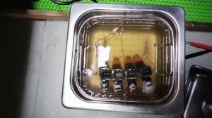 Очистка форсунок в ультразвуковой ванне AE&T TC-13TH