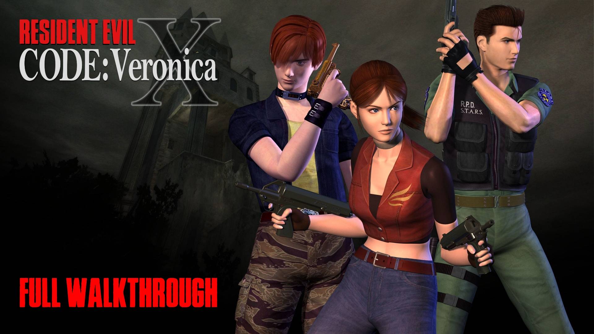 Resident Evil - CODE: Veronica X - Полное прохождение смотреть онлайн