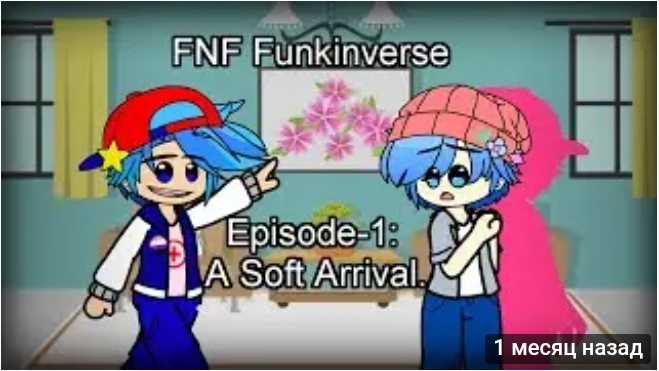 FNF Funkinverse | episode-1|A Soft Arrival | Gacha Club/ Nebula смотреть онлайн