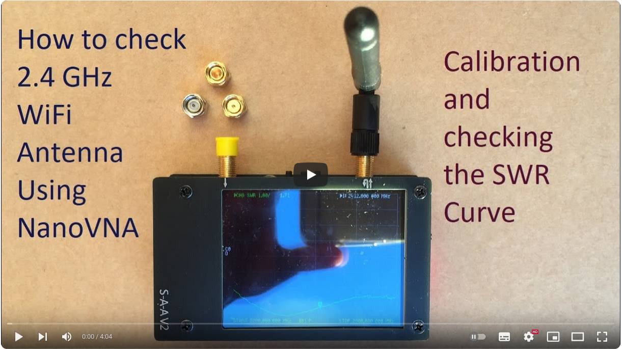 25. Check 2.4 GHz WiFi antenna using NanoVNA смотреть онлайн