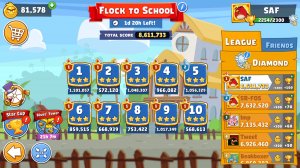 Angry Birds Friends. Flock to School (30.08.2025). Все уровни 3 звезды. Прохождение от SAFa