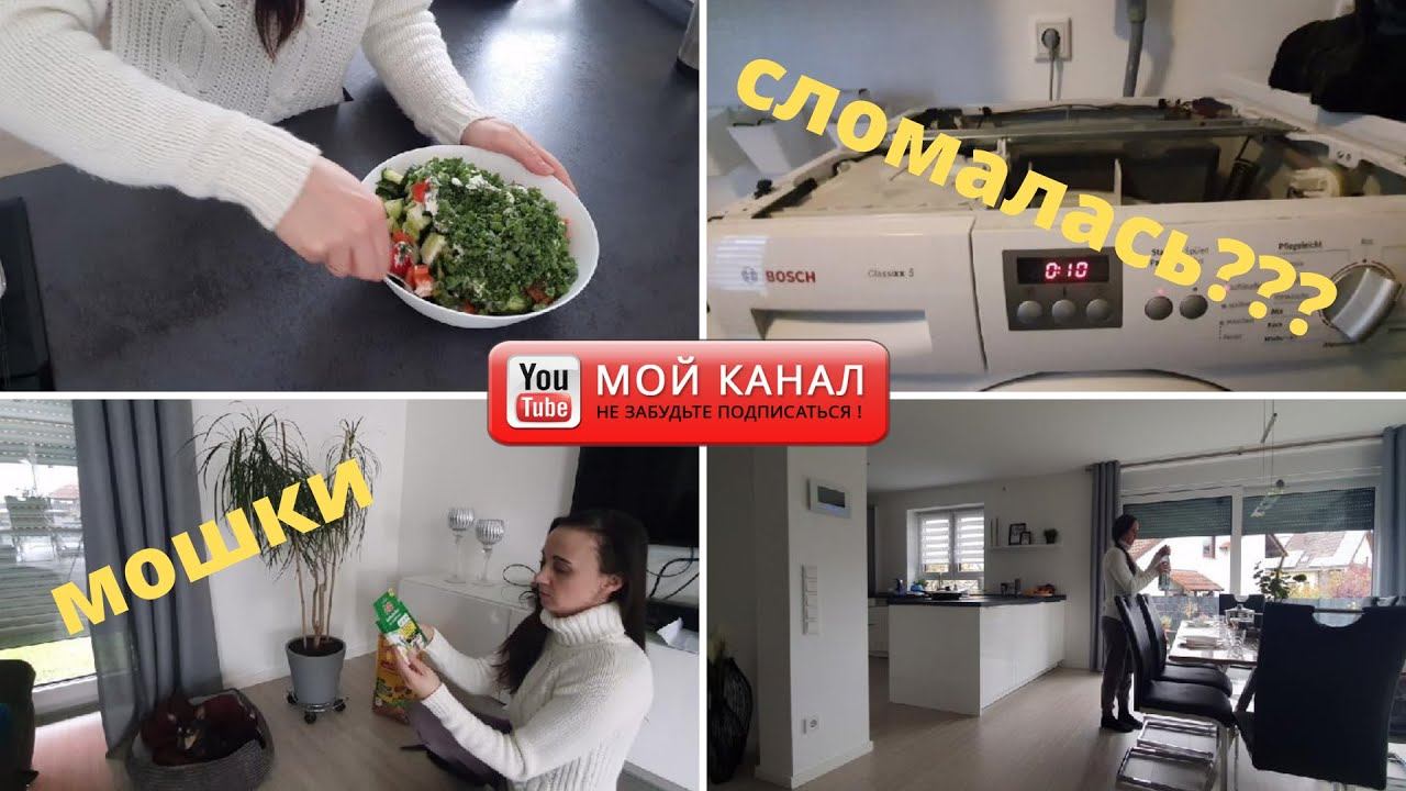 Влог/ Что со стиральной машиной/ Едим в оптику/ Жизнь в Германии смотреть онлайн