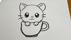 Котёнок. Рисуем Вместе.