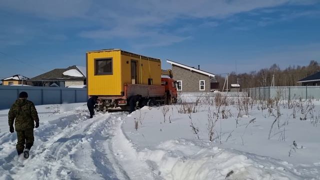 Из Германии в Россию/ Привезли долгожданную баню/ Обзор бани/ Румтур/ Тюмень/ Наша жизнь в России смотреть онлайн