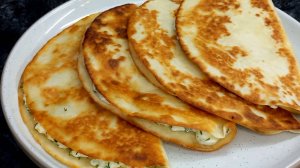 Тортилья с начинкой на завтрак