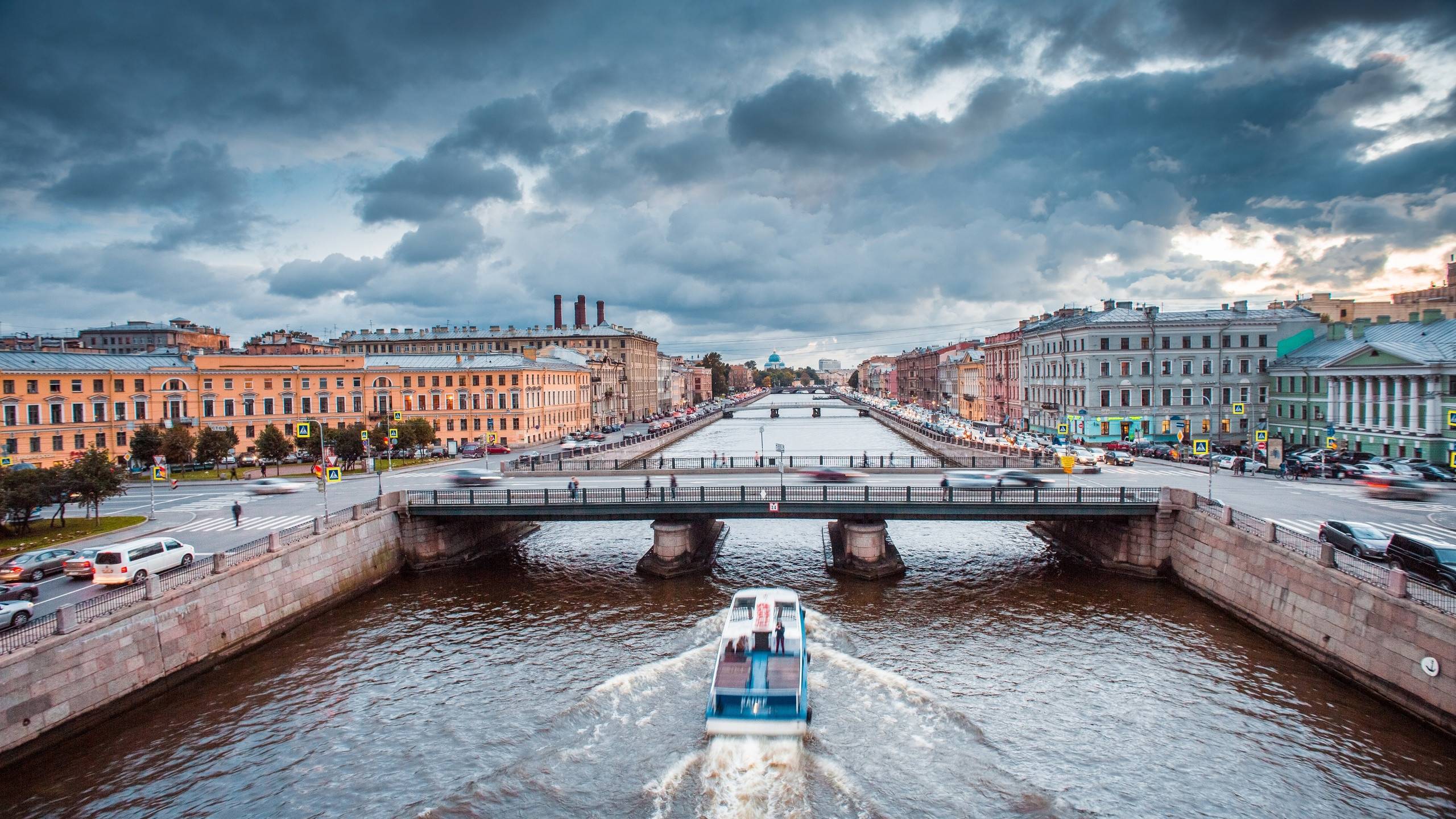 Прогулка на теплоходе по Неве. Экскурсия Северная Венеция.Спб. смотреть онлайн