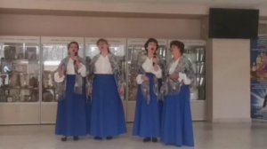 Песня «Лучше нету того цвету» - исполняет квартет Народного коллектива Вокального ансамбля «Юнона».