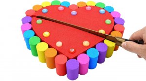 ИГРАЕМ С КИНЕТИЧЕСКИМ ПЕСКОМ ДЕЛАЕМ ТОРТ СЕРДЕЧКО ВИДЕО ДЛЯ ДЕТЕЙ ДЕТСКИЙ КАНАЛ ИГРАЛКИ-ЗАЛИПАЛКИ