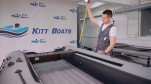 Обзор На Лодку ПВХ KITT BOATS 350 НДНД. Идеальный Баланс Между Комфортом и Скоростью!