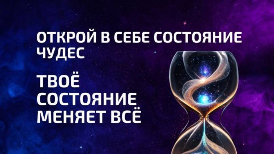 Открой в себе состояние Чудес 💫 через простую практику осознания Единства со Вселенной 🌌
