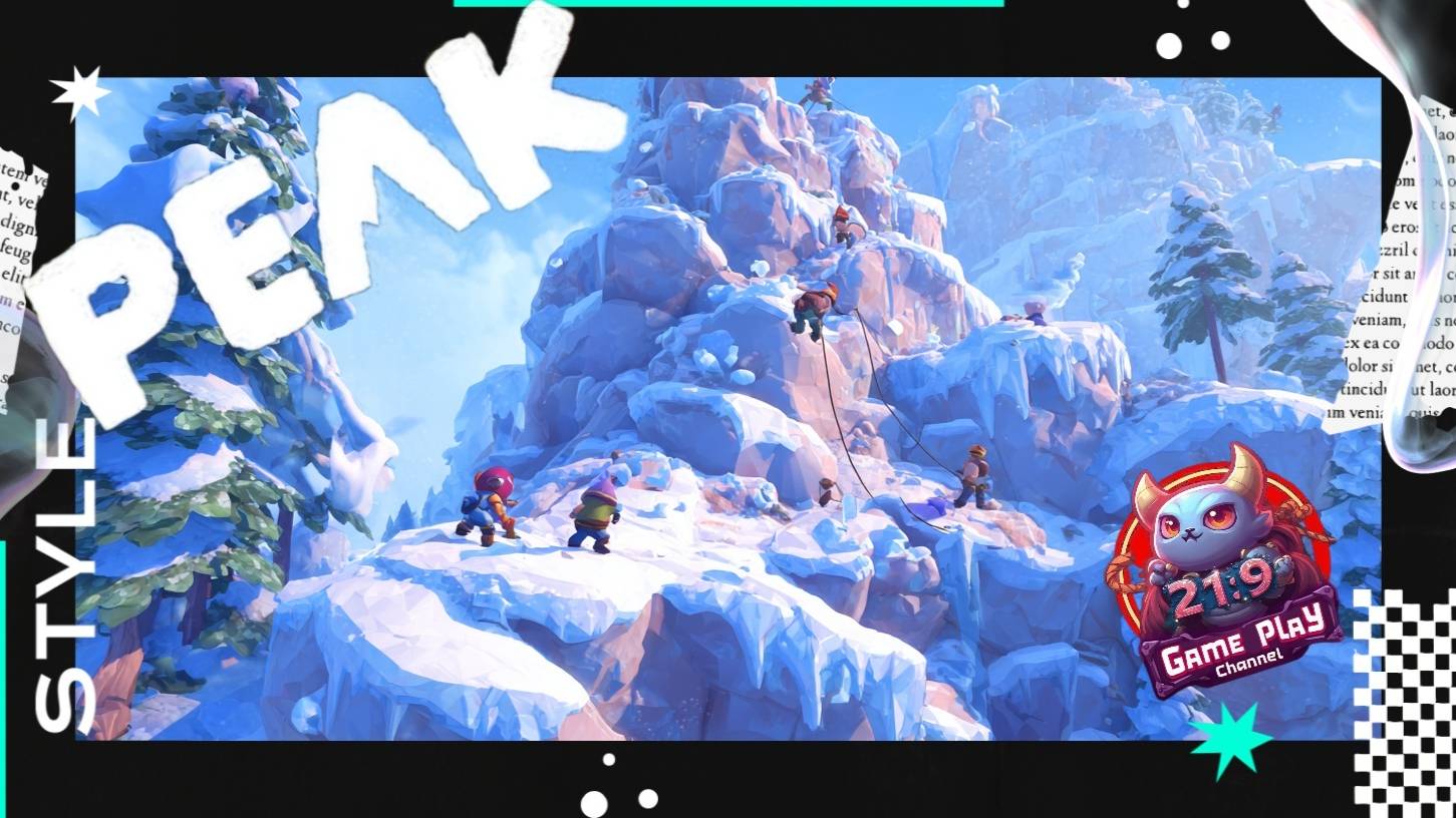 PEAK: СЕГОДНЯ тройничек на горе #ultrawide #21:9