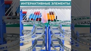 Большая железная дорога с автотреком и электропоездом TrendToys  DNT087