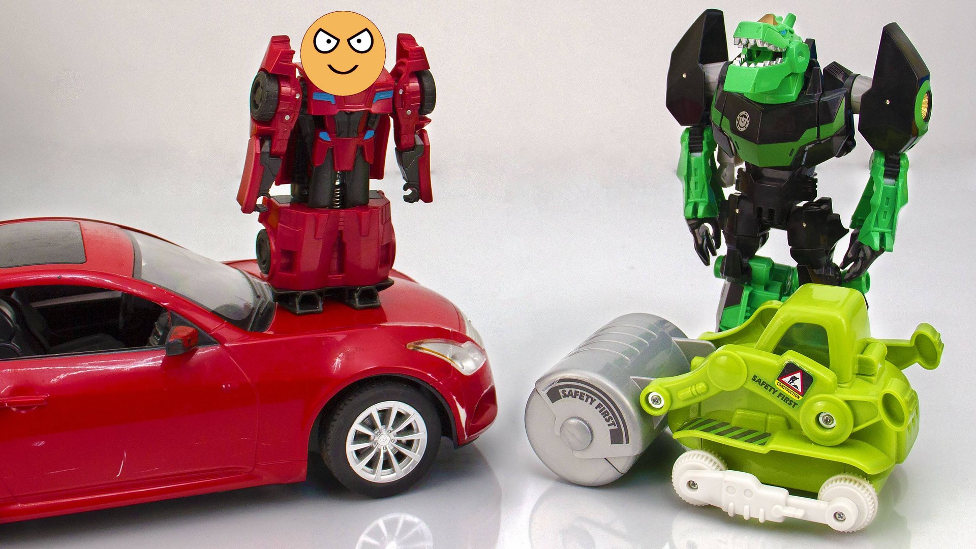 Роботы Трансформеры и машинки. Мультики для детей. смотреть онлайн