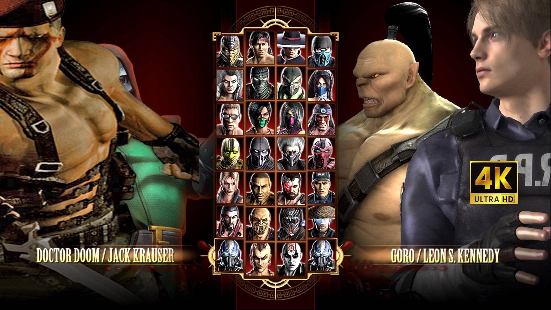 Игра за Jack Krauser RE4 & Doctor Doom в Mortal Kombat Komplete Edition на PC Expert в 4K смотреть онлайн