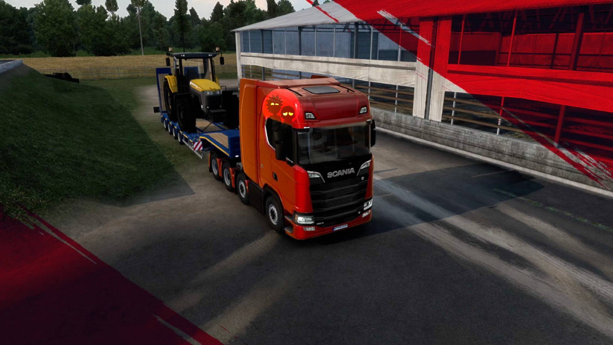 SCANIA перевозка с Pärnu в Tartu, ETS 2