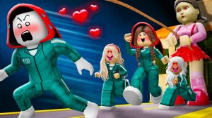 Побег Джей-Джея с помощью верёвки в игре «Игра в кальмара» | ROBLOX Брукхейвен 🏡RP анимация роблокс