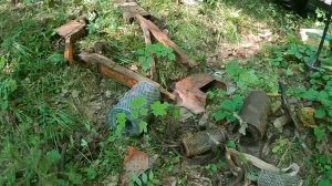 Нашли много забрали мало.Ищем новые места для металлокопа.