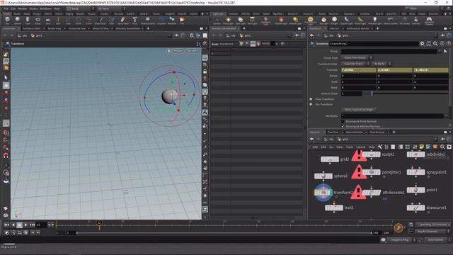 09. Houdini's SOP Nodes Part 02 смотреть онлайн
