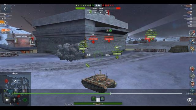 АМХ 13 75, Фауст, 16.08.2025 00-05, Mad Games, превосходство